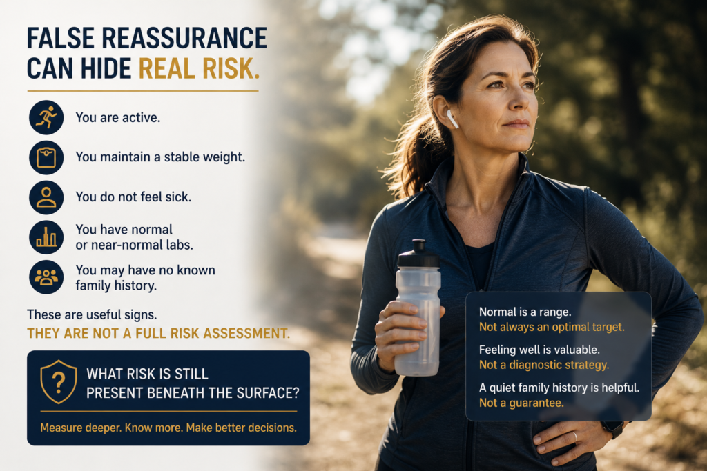 False reassurance and unseen risks